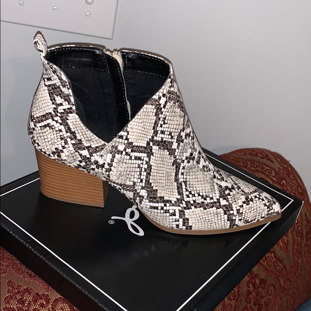 Quipid Snakeskin booties - from Vici